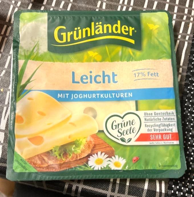 Képek - Leicht mit joghurtkulturen sajt 17% Grünländer