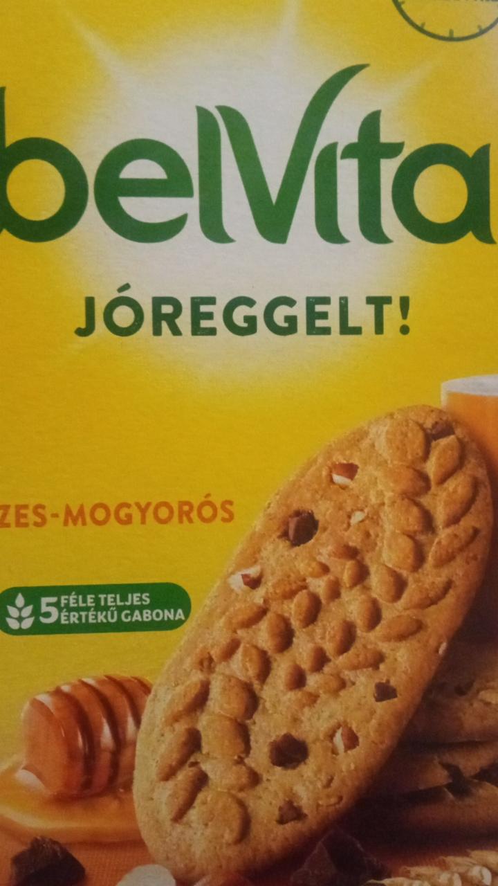 Képek - Belvita törökmogyorós és mézes, gabonás, omlós keksz csokoládédarabokkal 50 g