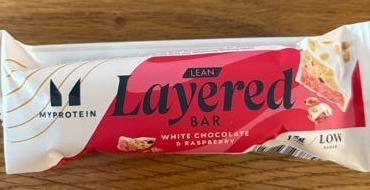 Képek - Lean layered White chocolate raspberry MyProtein