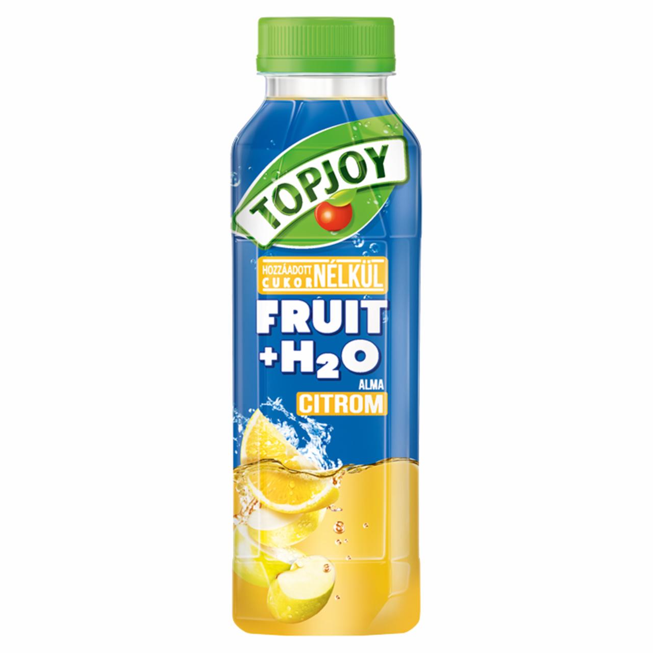 Képek - Topjoy Fruit+H₂O alma, citromital hozzáadott C-vitaminnal 400 ml
