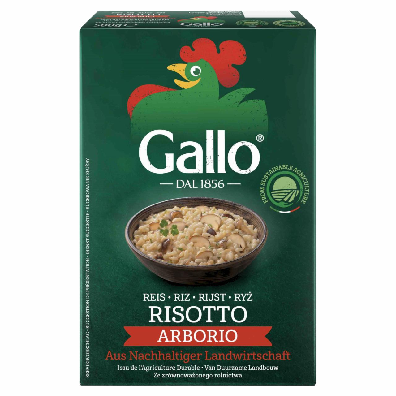 Képek - Gallo Riso Arborio rizs 500 g