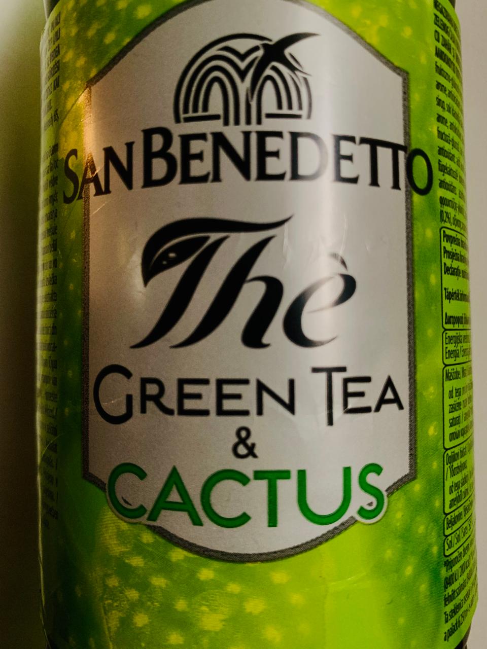 Képek - Green tea & cactus üdítőital San Benedetto