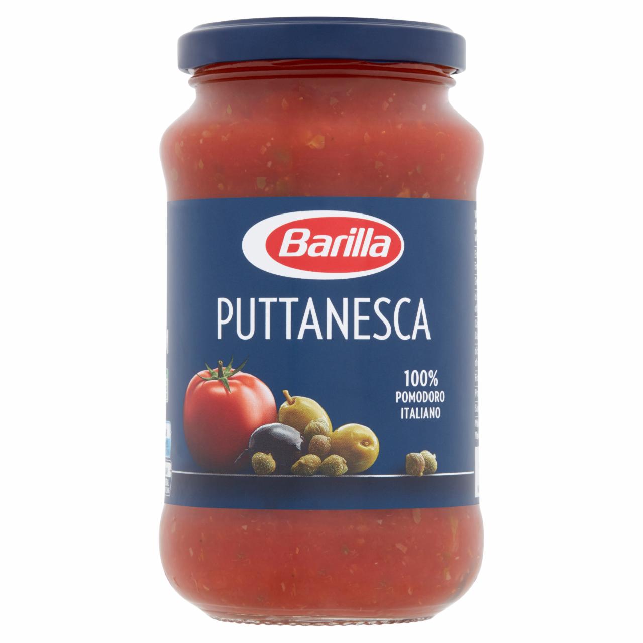 Képek - Barilla Puttanesca paradicsomszósz olívabogyóval és kapribogyóval 400 g
