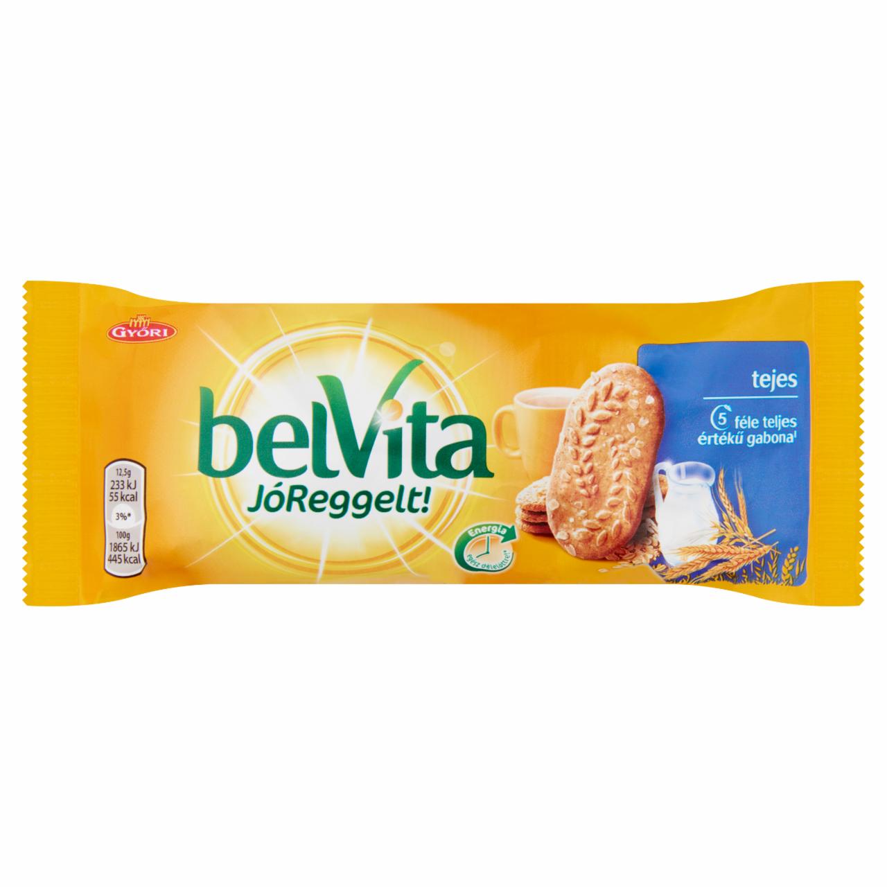 Képek - belVita JóReggelt! tejes, gabonás, omlós keksz 50 g