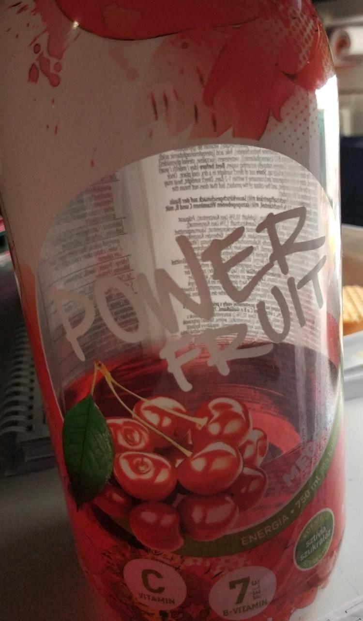 Képek - Power Fruit energiaszegény meggy-alma ital forrásvízzel, édesítőszerekkel 750 ml