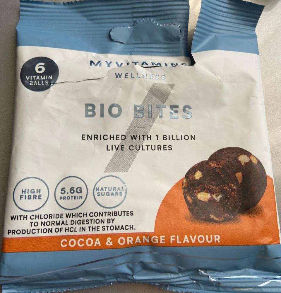 Képek - Bio Bites Cocoa & Orange flavour MyVitamins