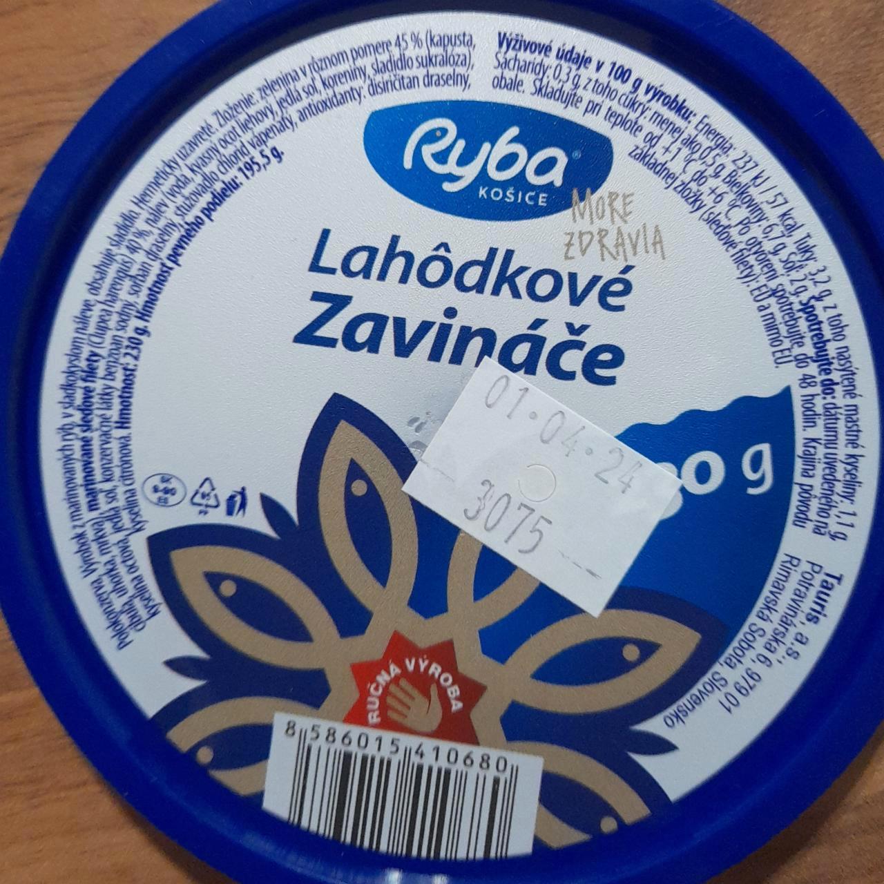 Képek - Lahôdkové zavináče Ryba Košice