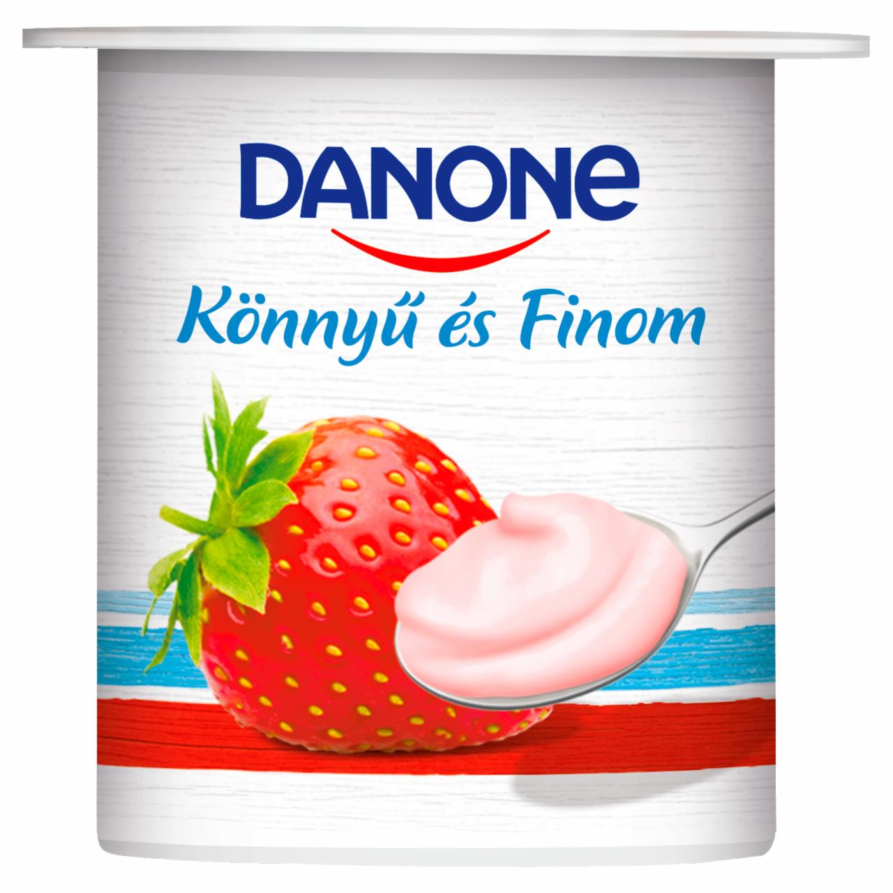 Képek - Danone eperízű, élőflórás, zsírszegény joghurt 125 g