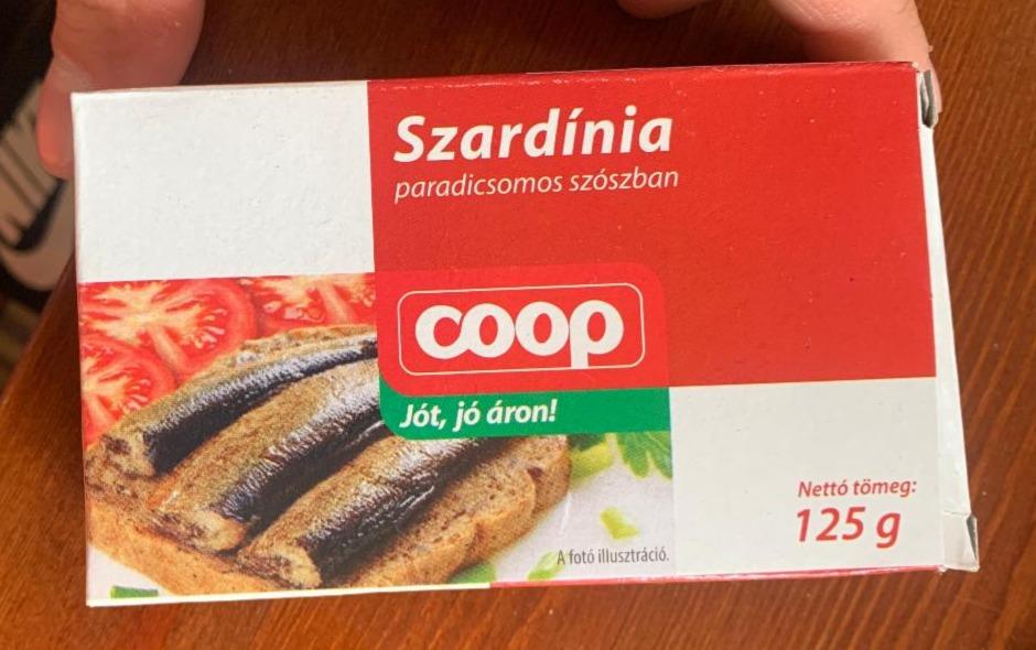 Képek - Szardínia paradicsomos szószban Coop