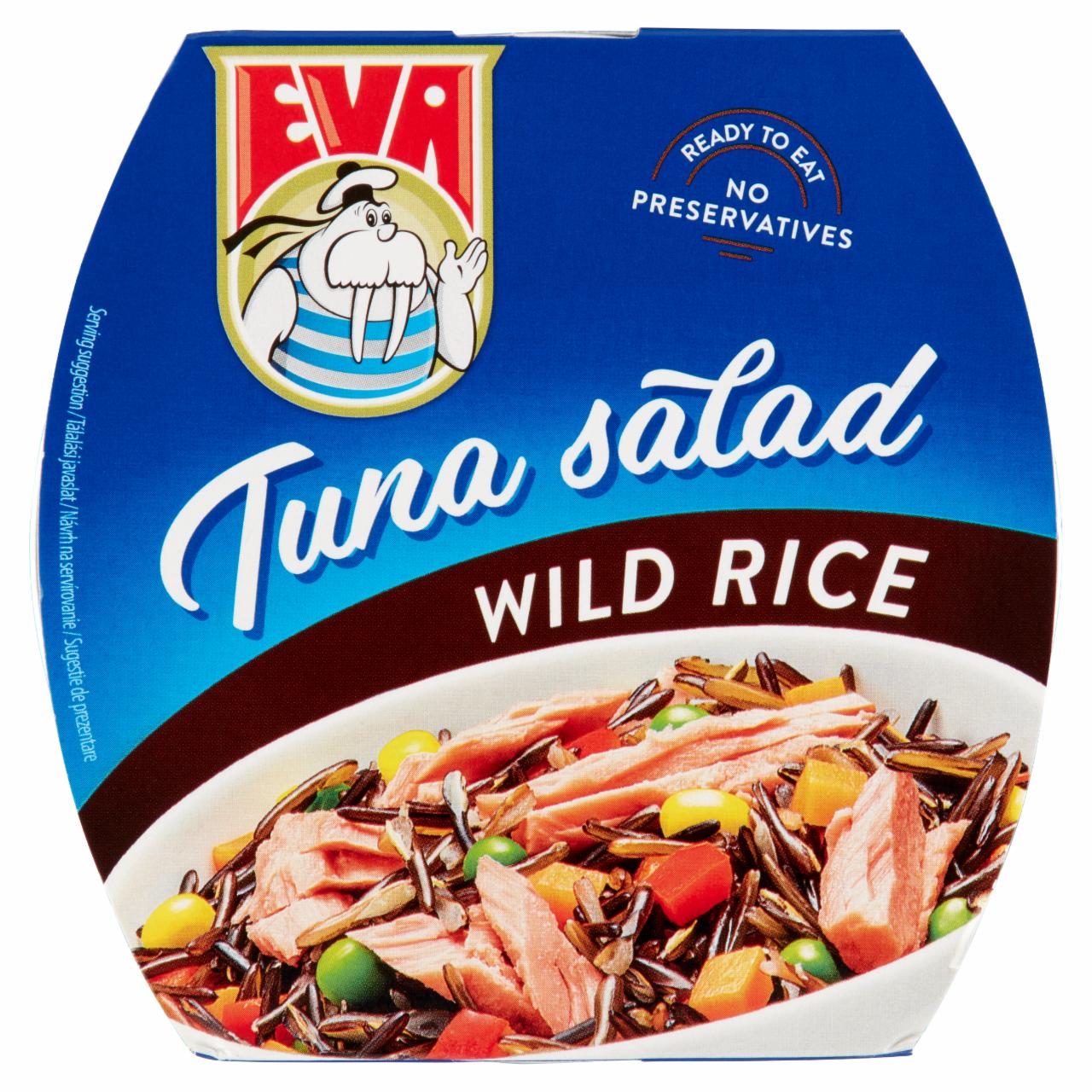 Képek - Eva zöldségek tonhallal, vadrizs és marinált gyömbér 160 g