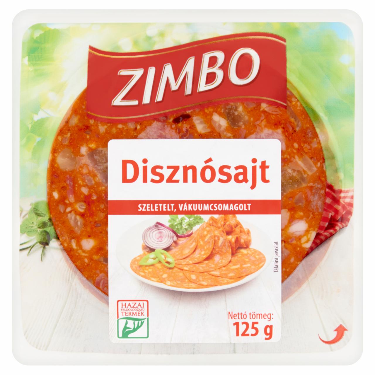 Képek - Zimbo disznósajt 125 g