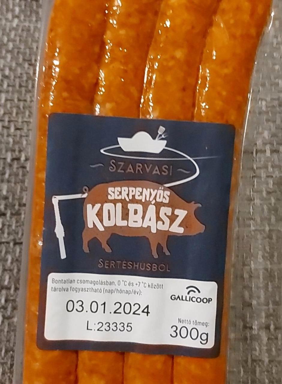 Képek - Serpenyős kolbász Szarvasi