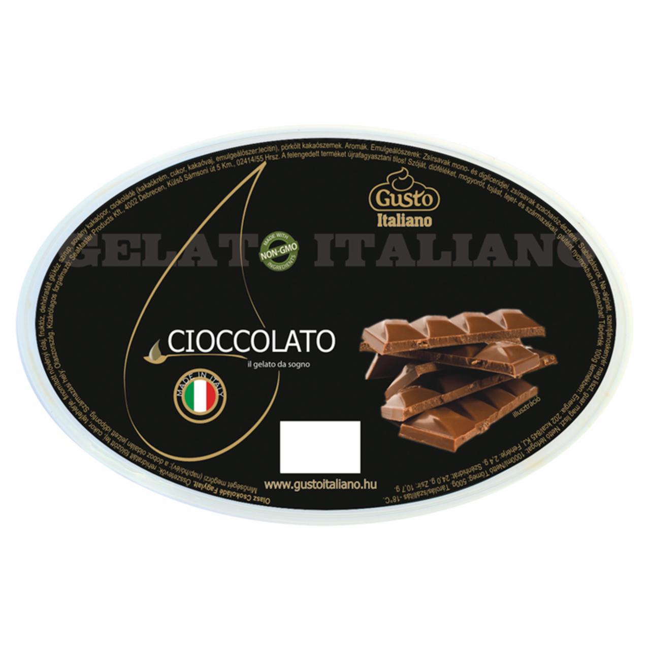 Képek - Gusto Italiano olasz csokoládé fagylalt 1000 ml