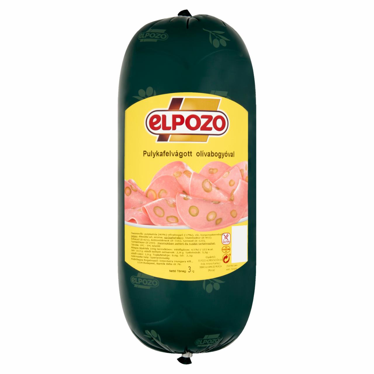 Képek - Elpozo pulykafelvágott olívabogyóval 3 kg