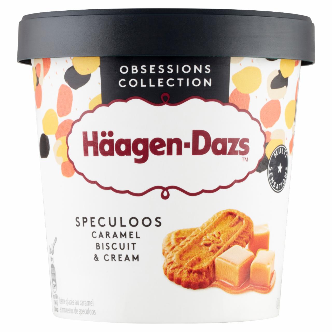 Képek - Häagen-Dazs karamellás jégkrém speculoos omlós keksz darabkákkal 460 ml