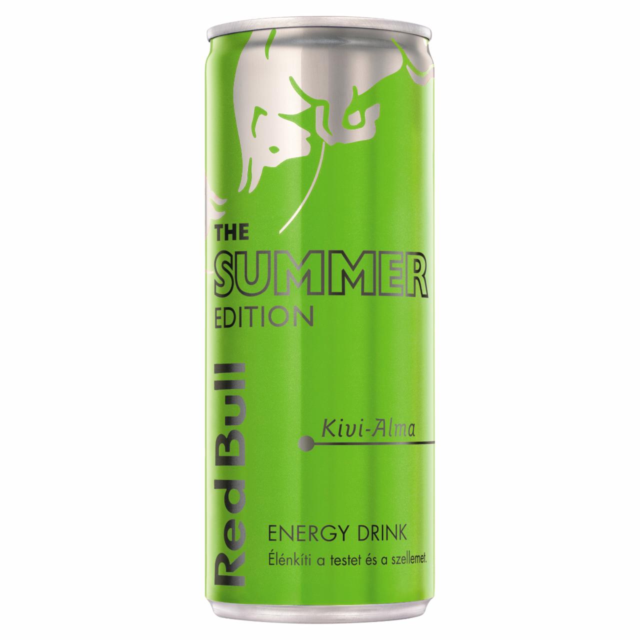 Képek - Red Bull The Summer Edition koffein és arginin tartalmú ital kivi-alma ízesítéssel 250 ml