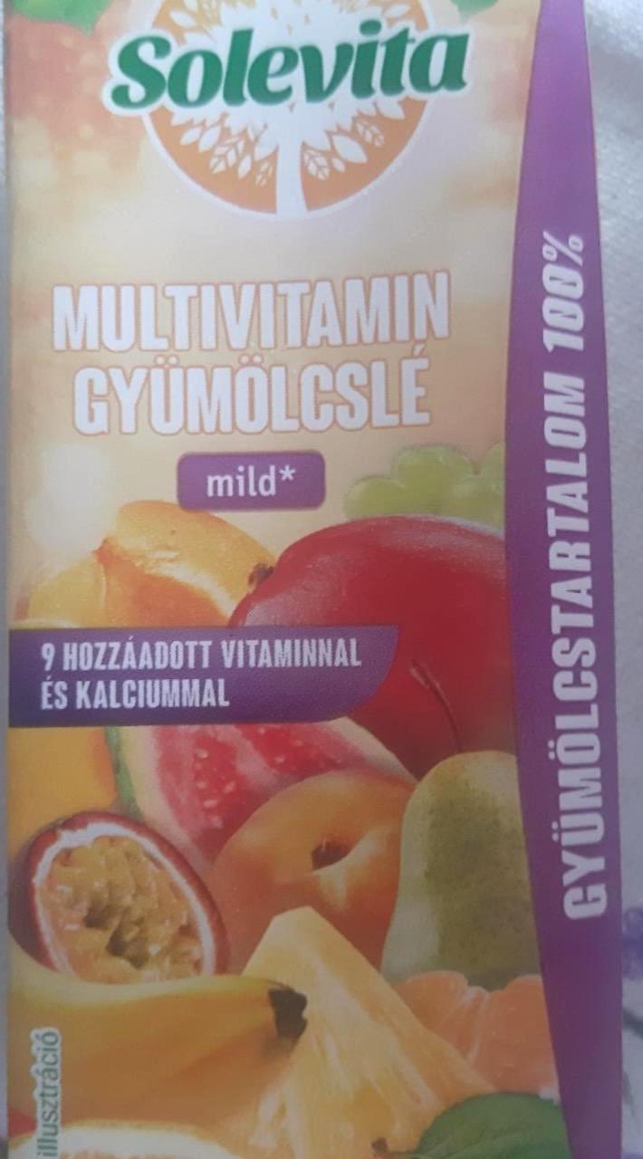 Képek - Multivitamin gyümölcslé mild Solevita