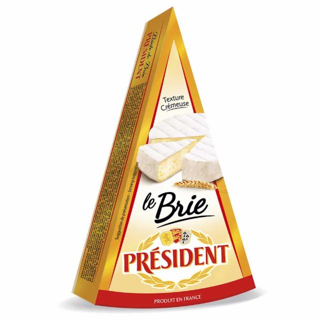 Képek - Président Brie natúr, zsírdús sajt 125 g
