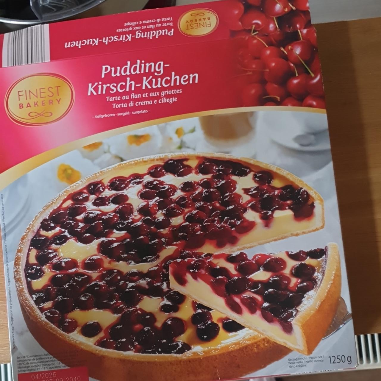 Képek - Pudding Kirsch Kuchen Finest Bakery