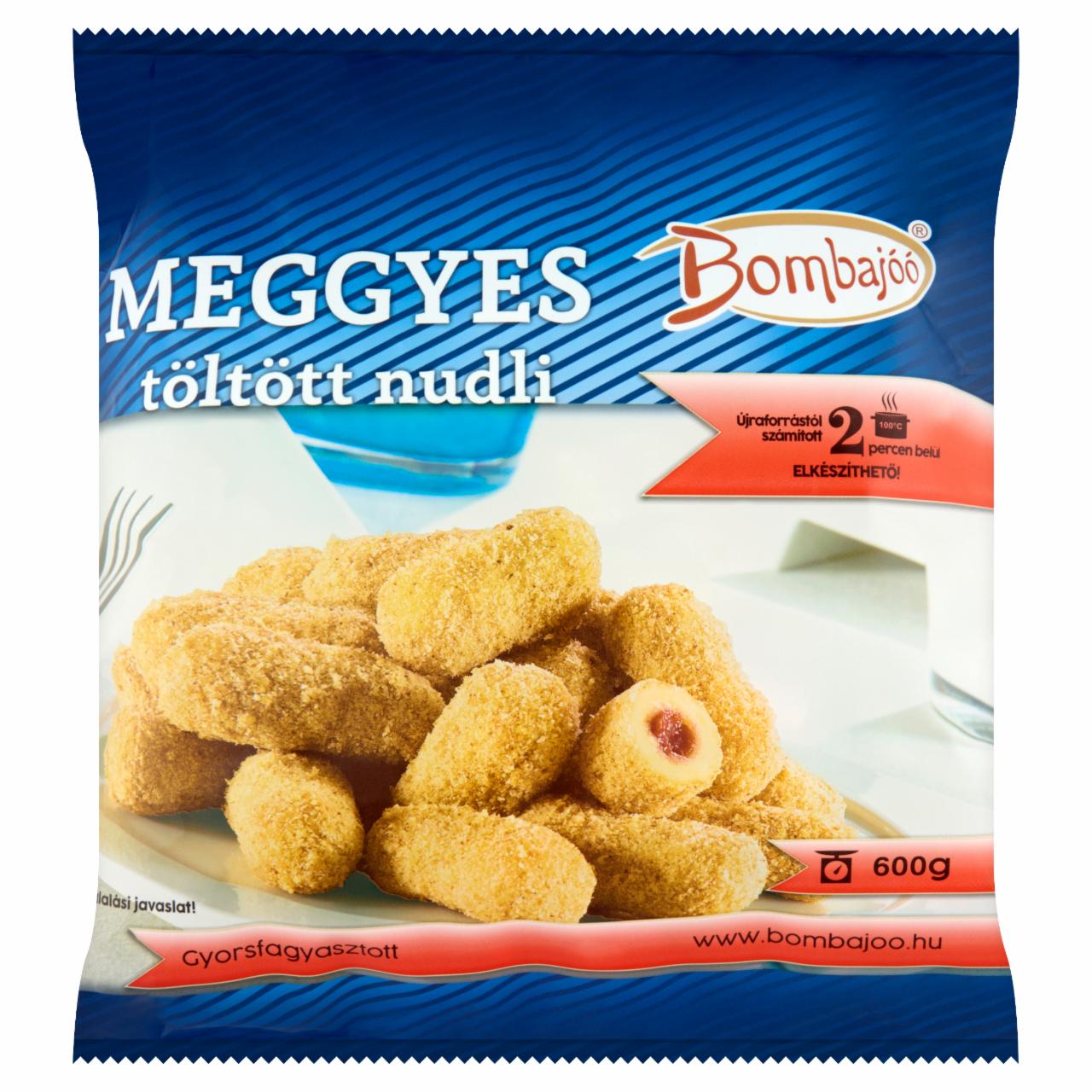 Képek - Bombajóó gyorsfagyasztott meggyes töltött nudli 600 g