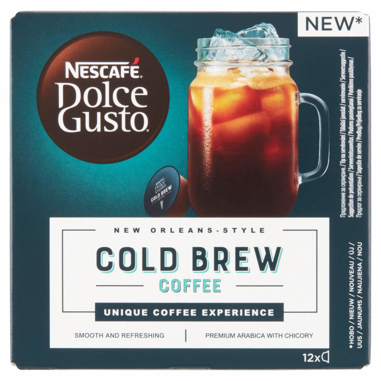 Képek - NESCAFÉ Dolce Gusto Cold Brew kávékapszula 12 db/12 csésze 116,4 g