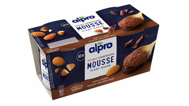 Képek - Double Chocolate Mousse with a creamy coconut chocolate layer Alpro