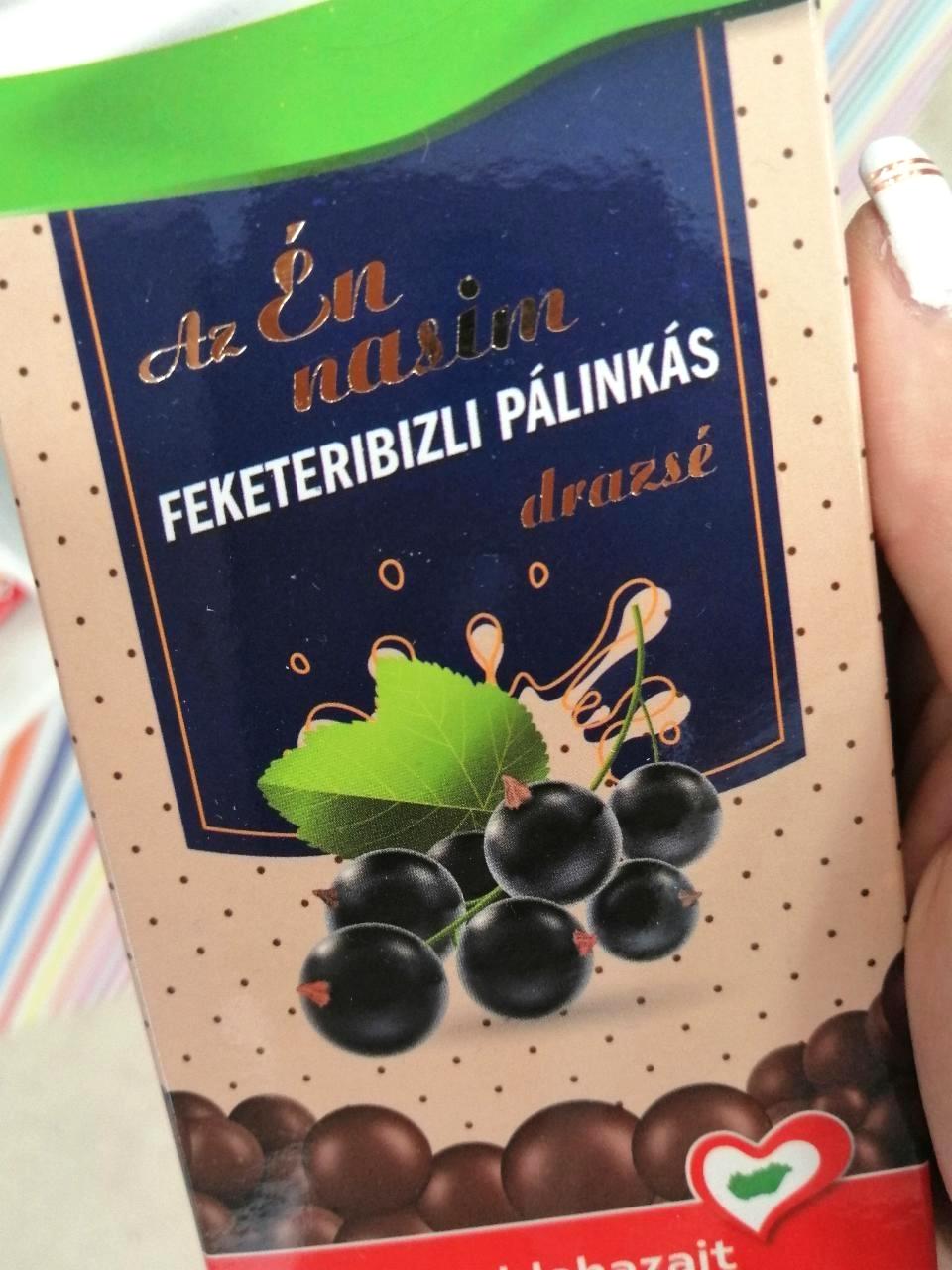 Képek - Pálinkás folyékony töltelékű drazsé feketeribizli Az én nasim