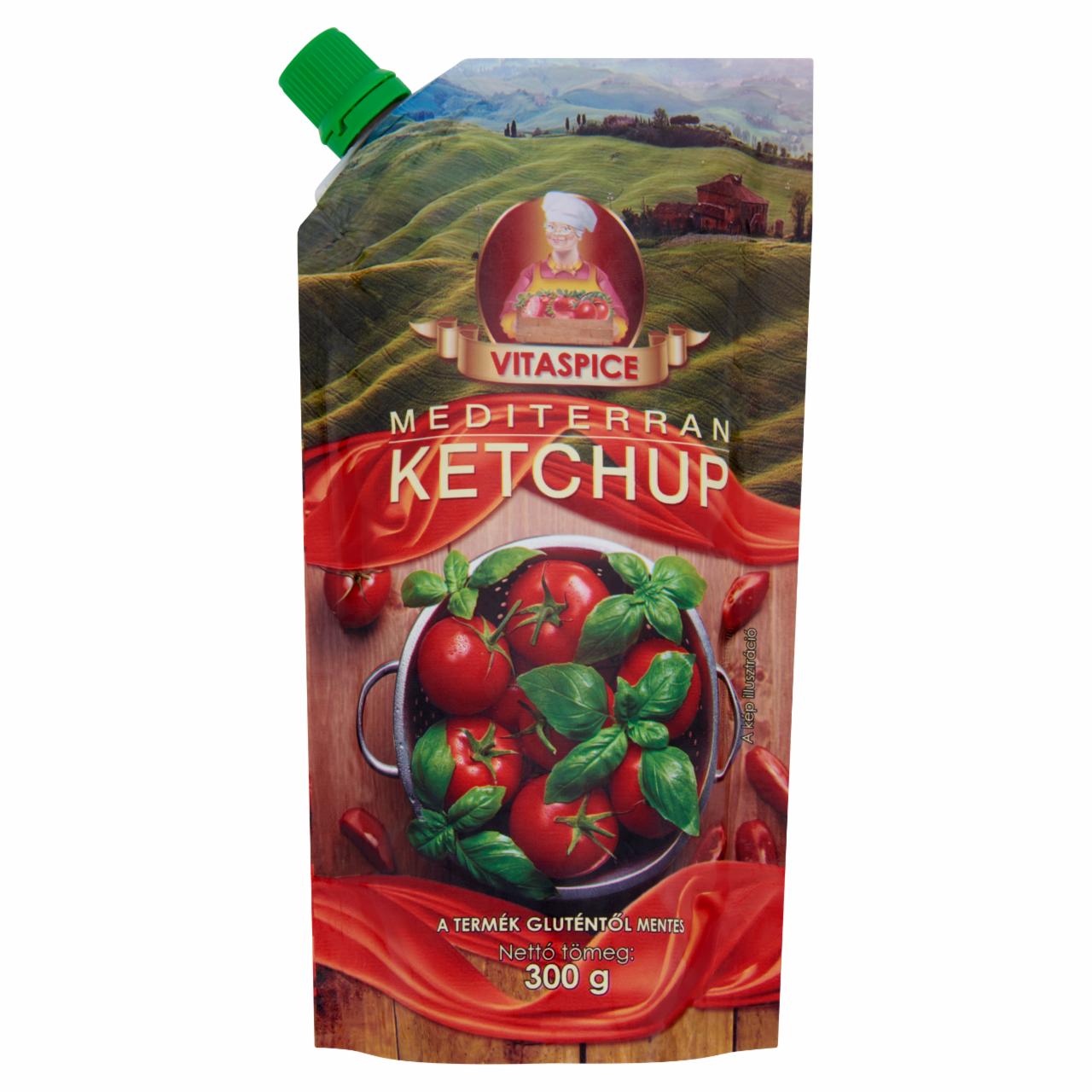 Képek - Vitaspice Mediterran ketchup 300 g