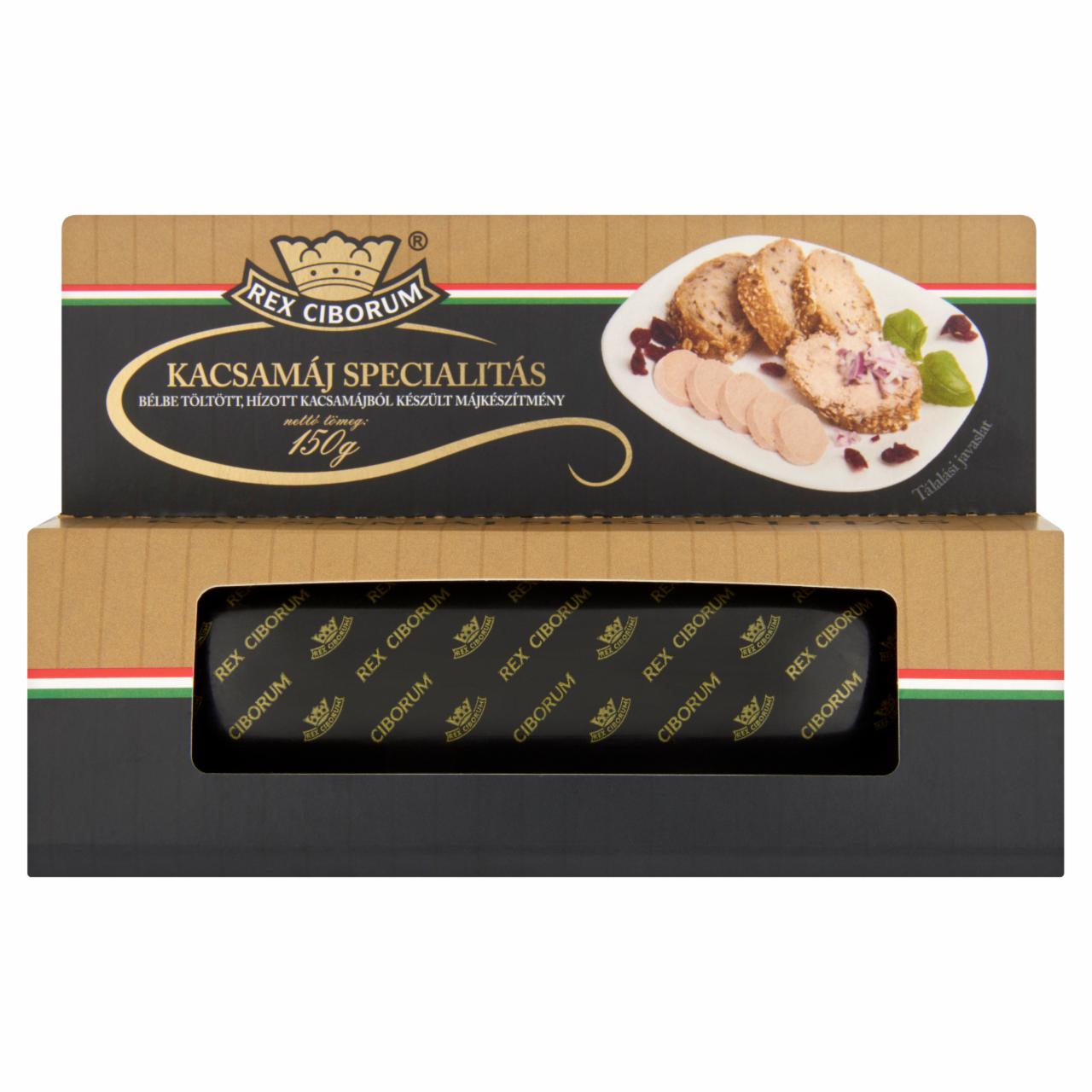 Képek - Rex Ciborum kacsamáj specialitás 150 g