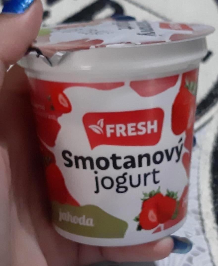 Képek - Smotanový jogurt jahoda Fresh