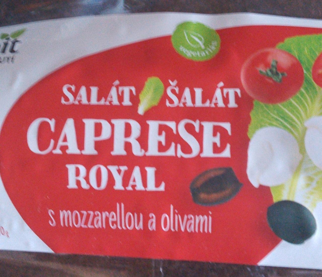 Képek - Caprese royal saláta mozzarellával és olivabogyóval