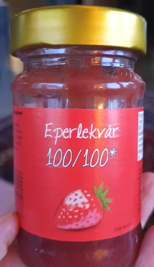 Képek - Eperlekvár 100/100 Lidl