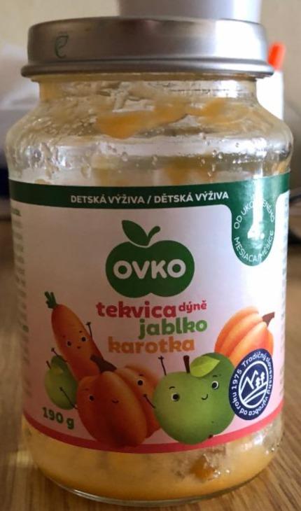 Képek - Ovko sütőtök püré almával és sárgarépával 5 hónapos kortól