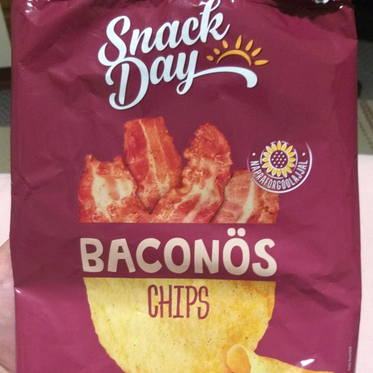 Képek - Baconös chips Snack Day