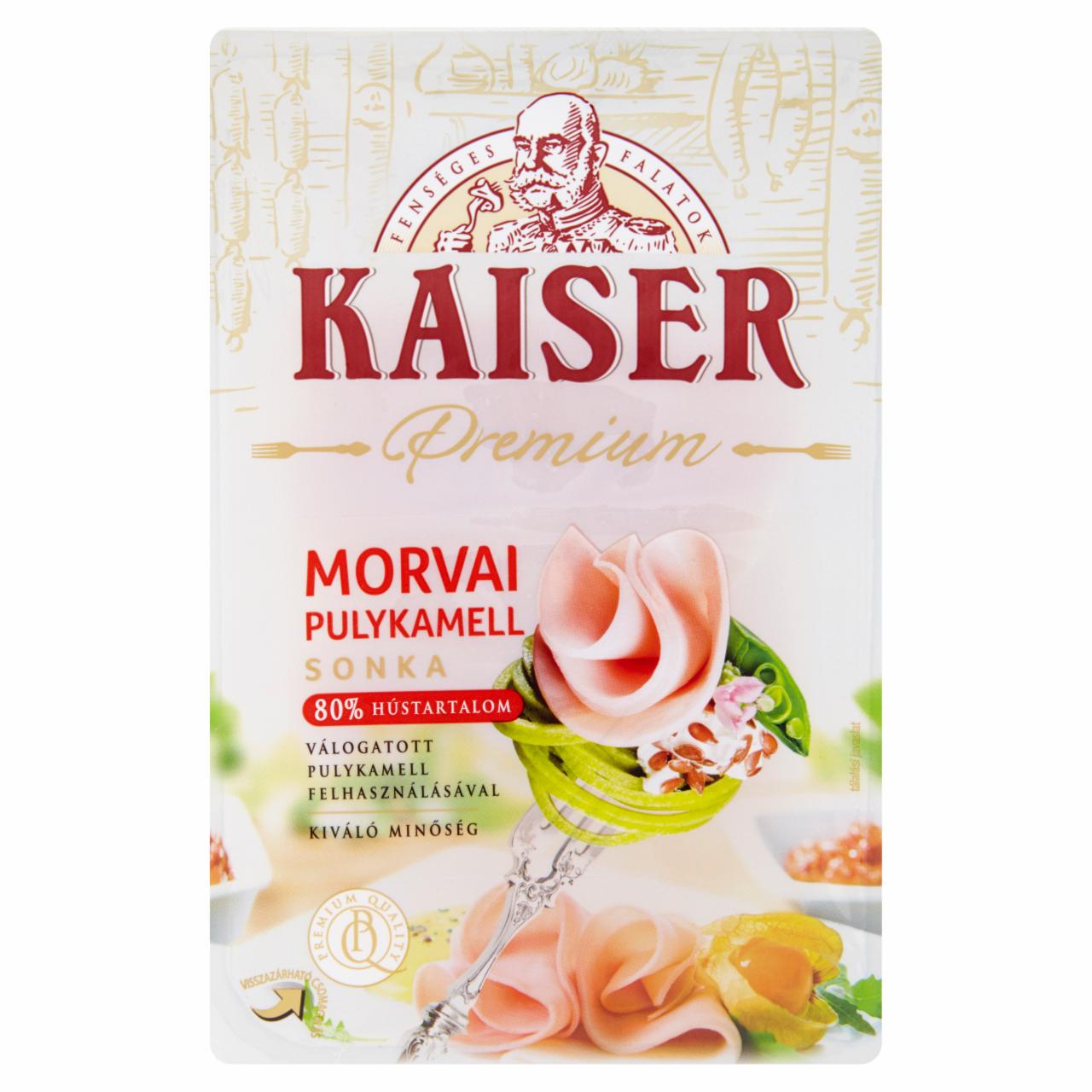 Képek - Kaiser Premium Morvai pulykamell sonka 80 g