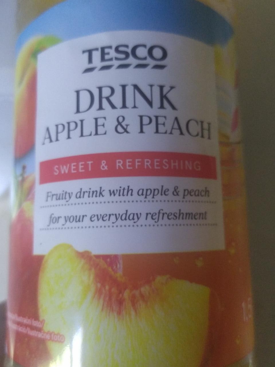 Képek - Tesco alma-őszibarack gyümölcsital cukorral és édesítőszerrel 