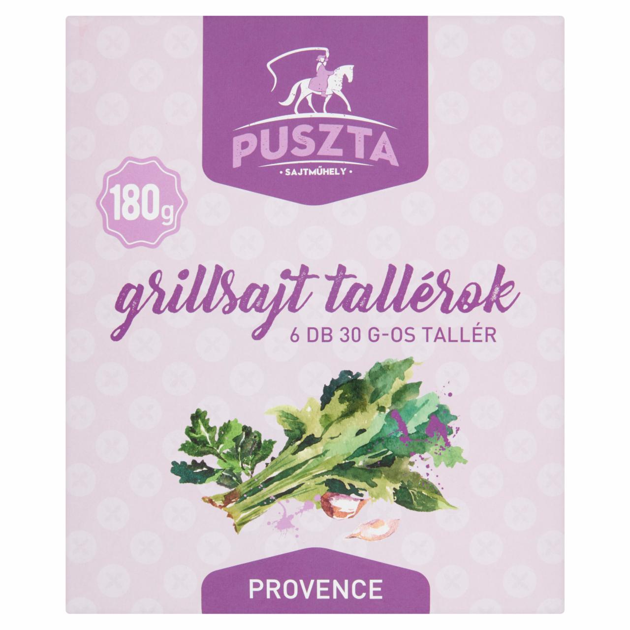Képek - Puszta provence-i fűszerekkel ízesített grillsajt tallérok 6 db 180 g