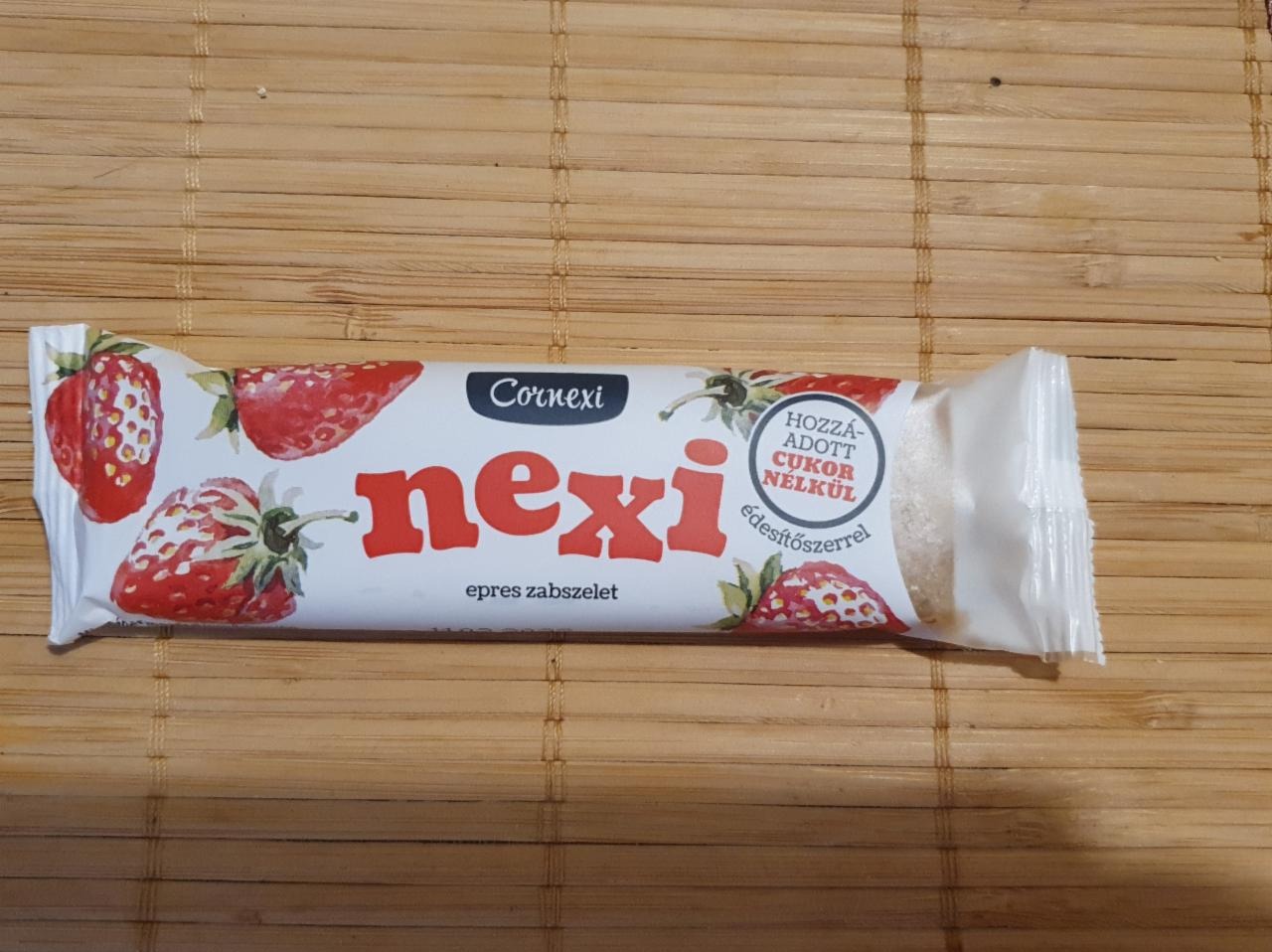 Képek - Epres zabszelet édesítőszerrel Nexi