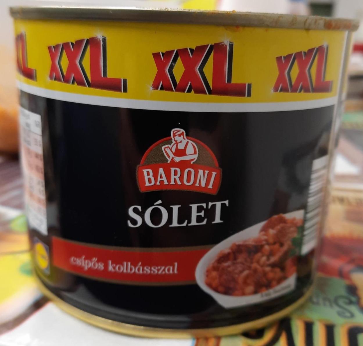 Képek - Sólet csípős kolbásszal Baroni