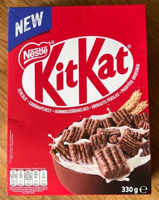 Képek - Nestlé Kit-Kat kakaós ízű ropogós gabonapehely tejcsokoládéval 330 g