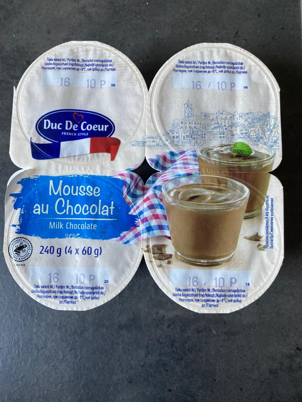Képek - Tejcsokoládés Mousse Duc de Coeur