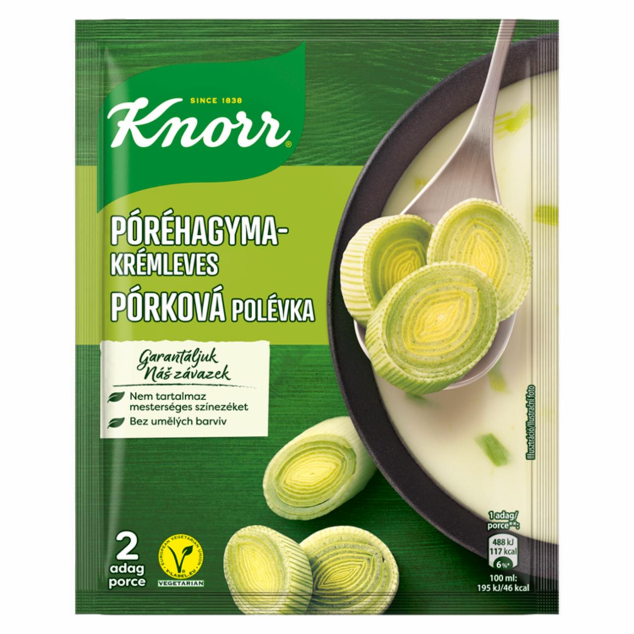 Képek - Knorr póréhagyma-krémleves 53 g