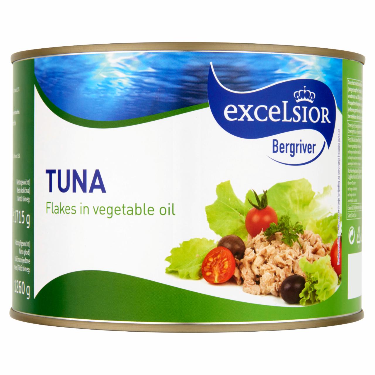 Képek - Excelsior aprított tonhal növényi olajban 1715 g