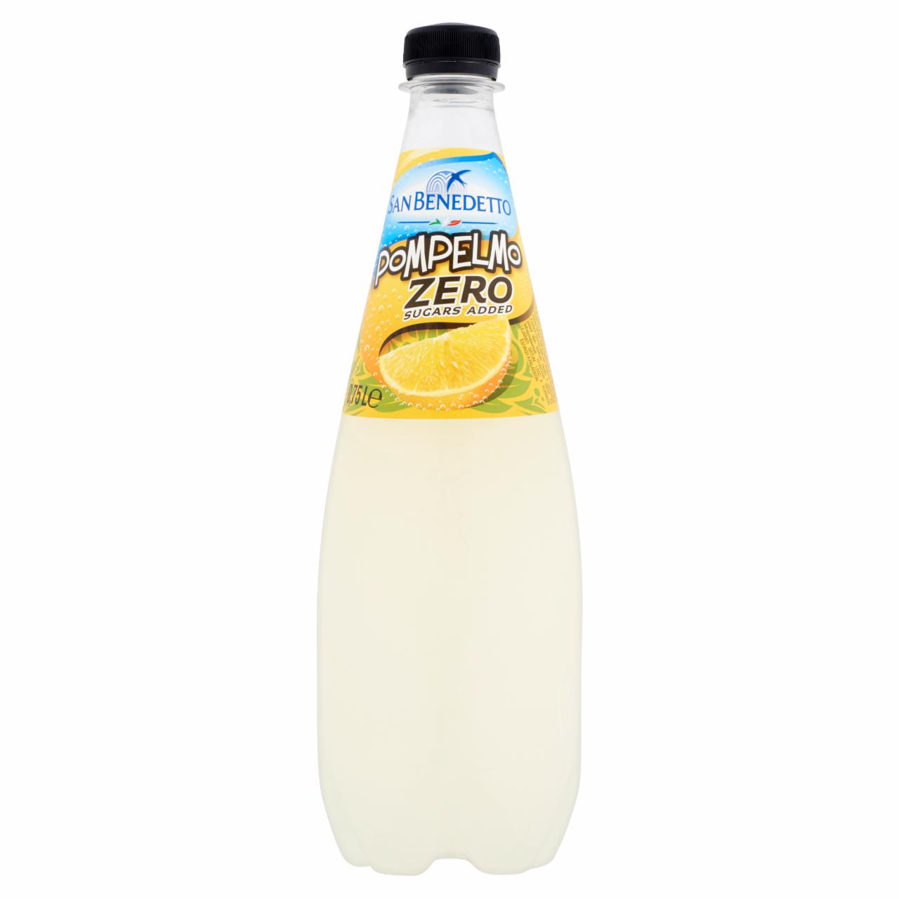 Képek - San Benedetto Zero Pompelmo cukormentes szénsavas üdítőital édesítőszerekkel 0,75 l