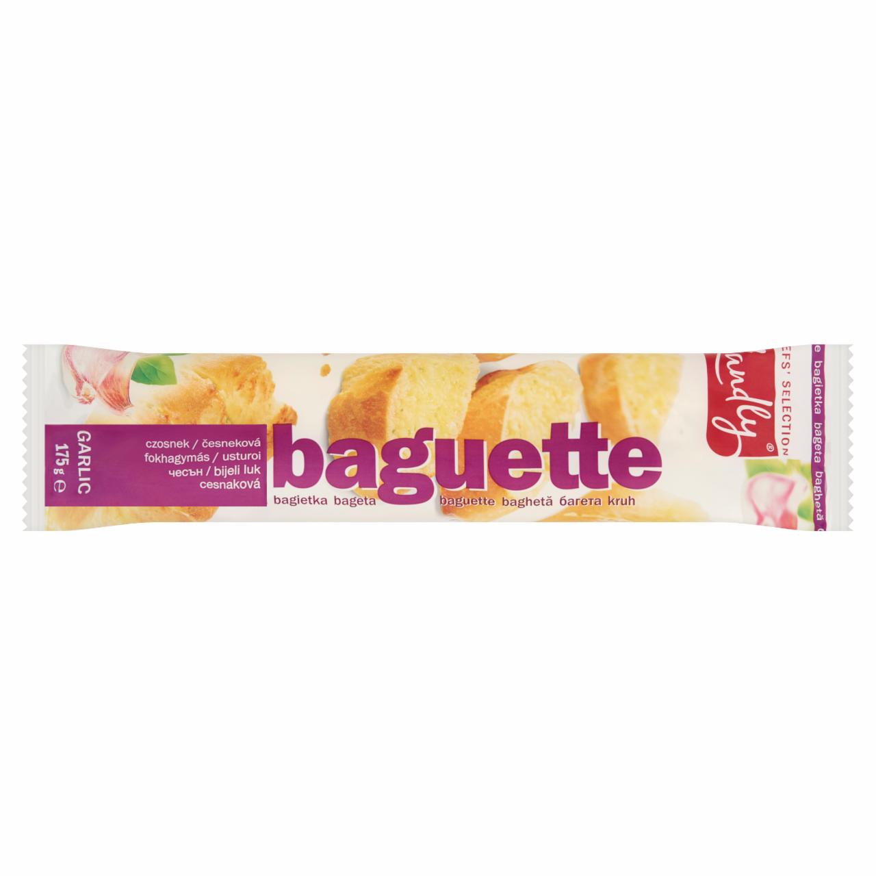 Képek - Landly gyorsfagyasztott, elősütött baguette, fokhagymás margarinnal töltve 175 g