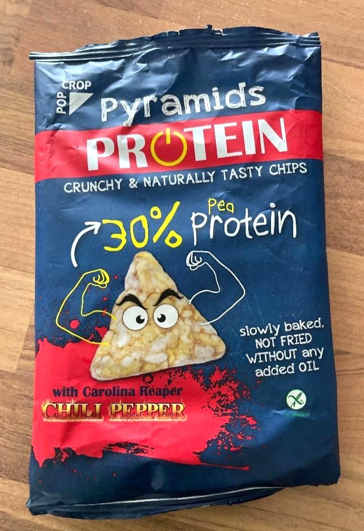 Képek - Pyramids protein crunchy & naturally tasty chips Pop Crop