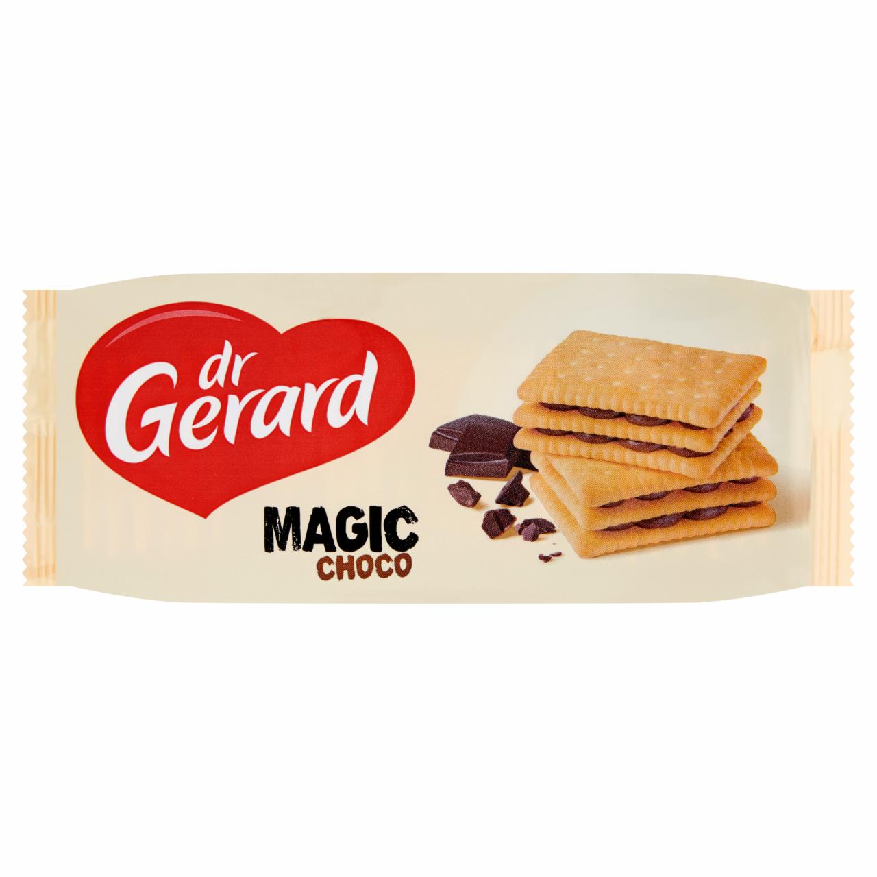 Képek - Dr Gerard Magic étcsokoládés krémmel töltött keksz 144 g
