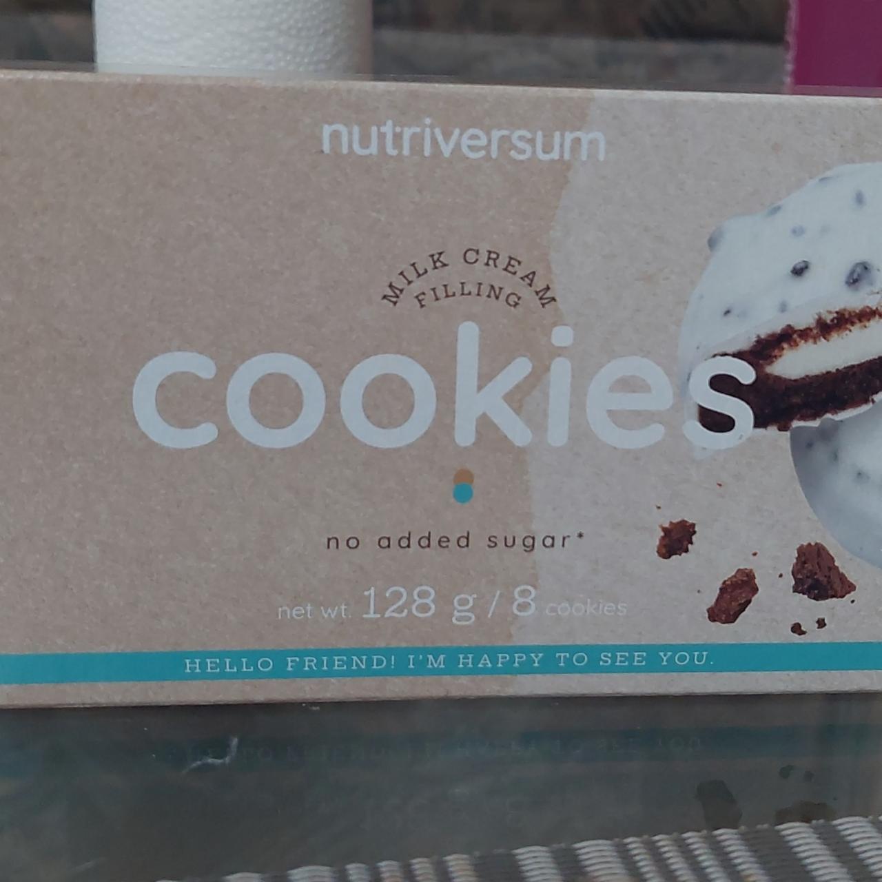 Képek - Cookies milk cream Nutriversum