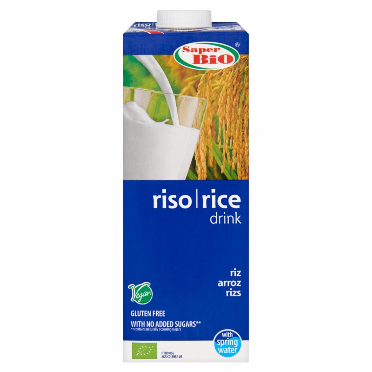 Képek - Saper Bio BIO natúr rizsital 1 l