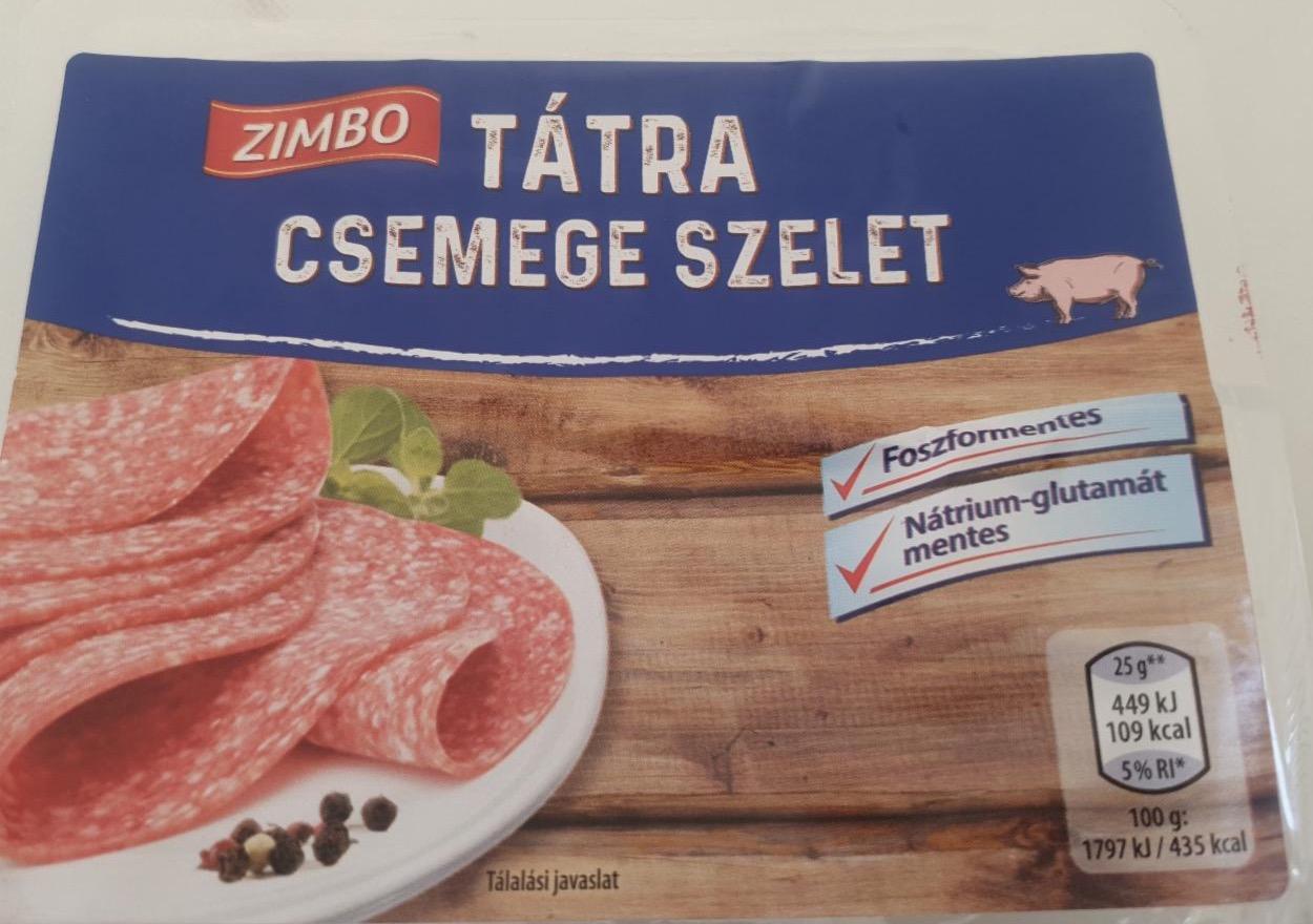 Képek - Tátra csemege szelet Zimbo